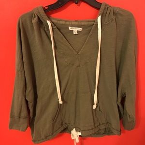 Crop hoodie